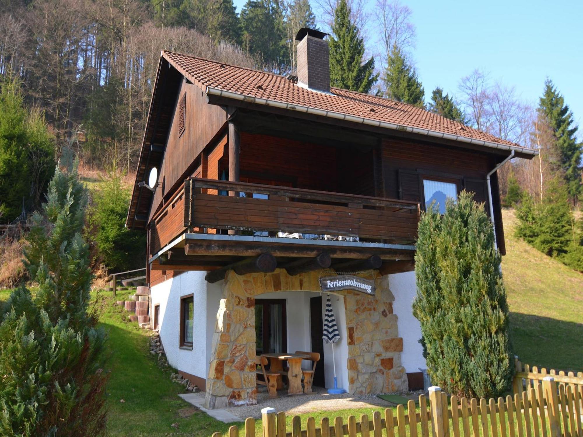 Detached Holiday Residence In The Wonderfully Beautiful Harz Kamschlacken Exterior foto