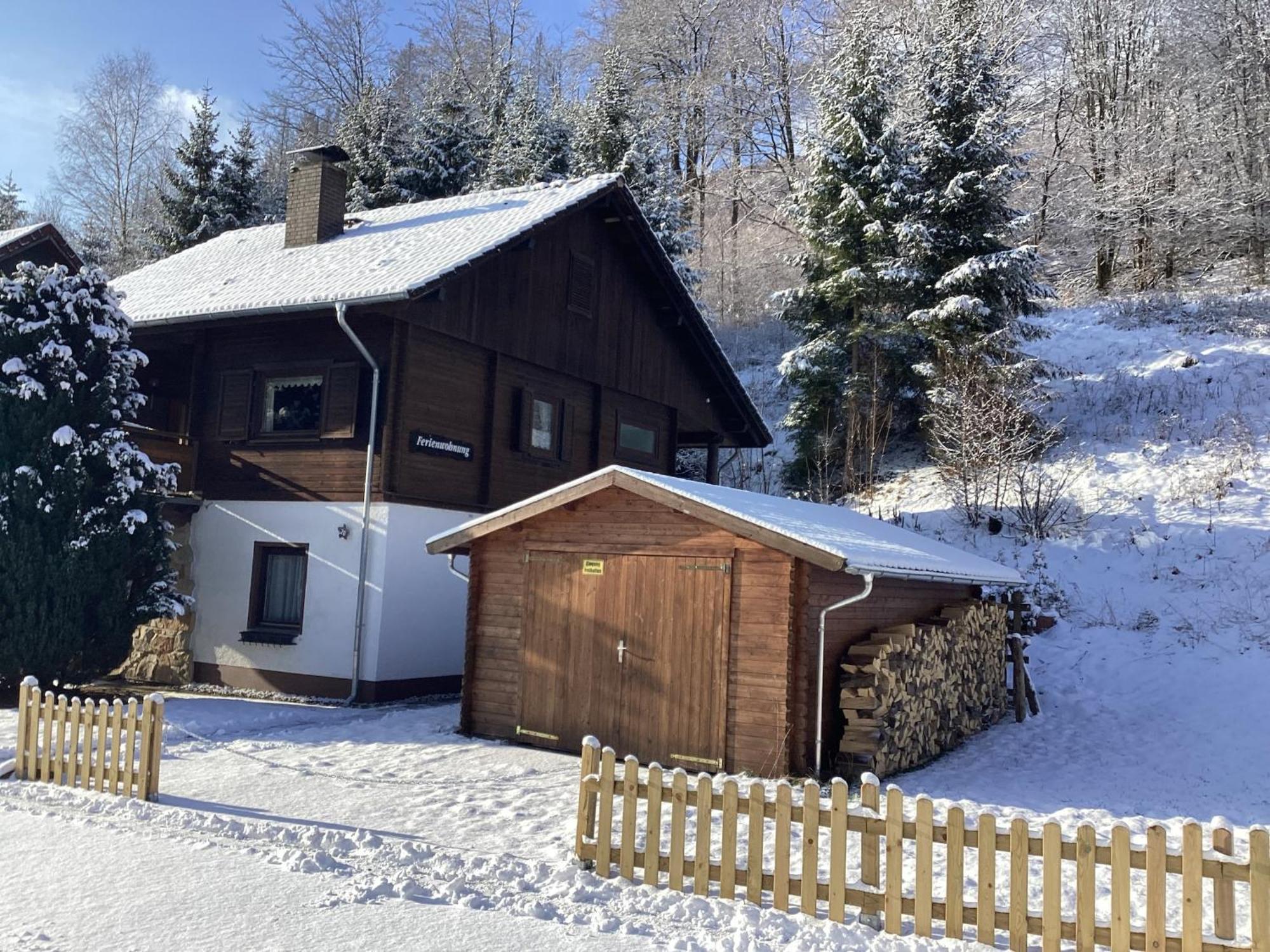 Detached Holiday Residence In The Wonderfully Beautiful Harz Kamschlacken Exterior foto
